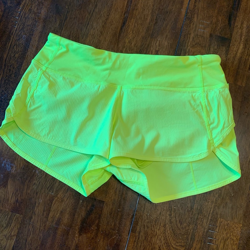 Lululemon speed shorts